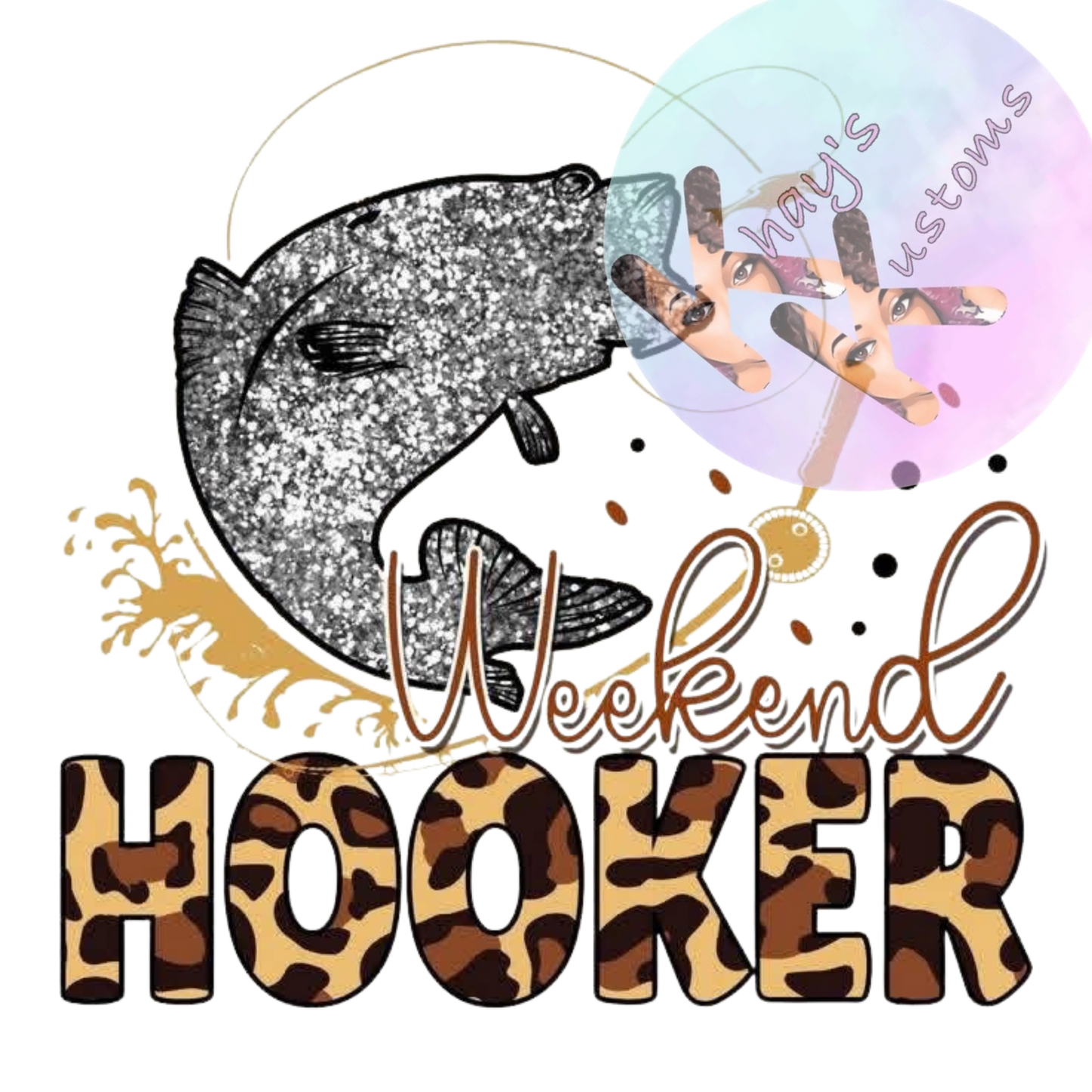 DTF TRANSFER- CHEETAH WEEKEND HOOKER
