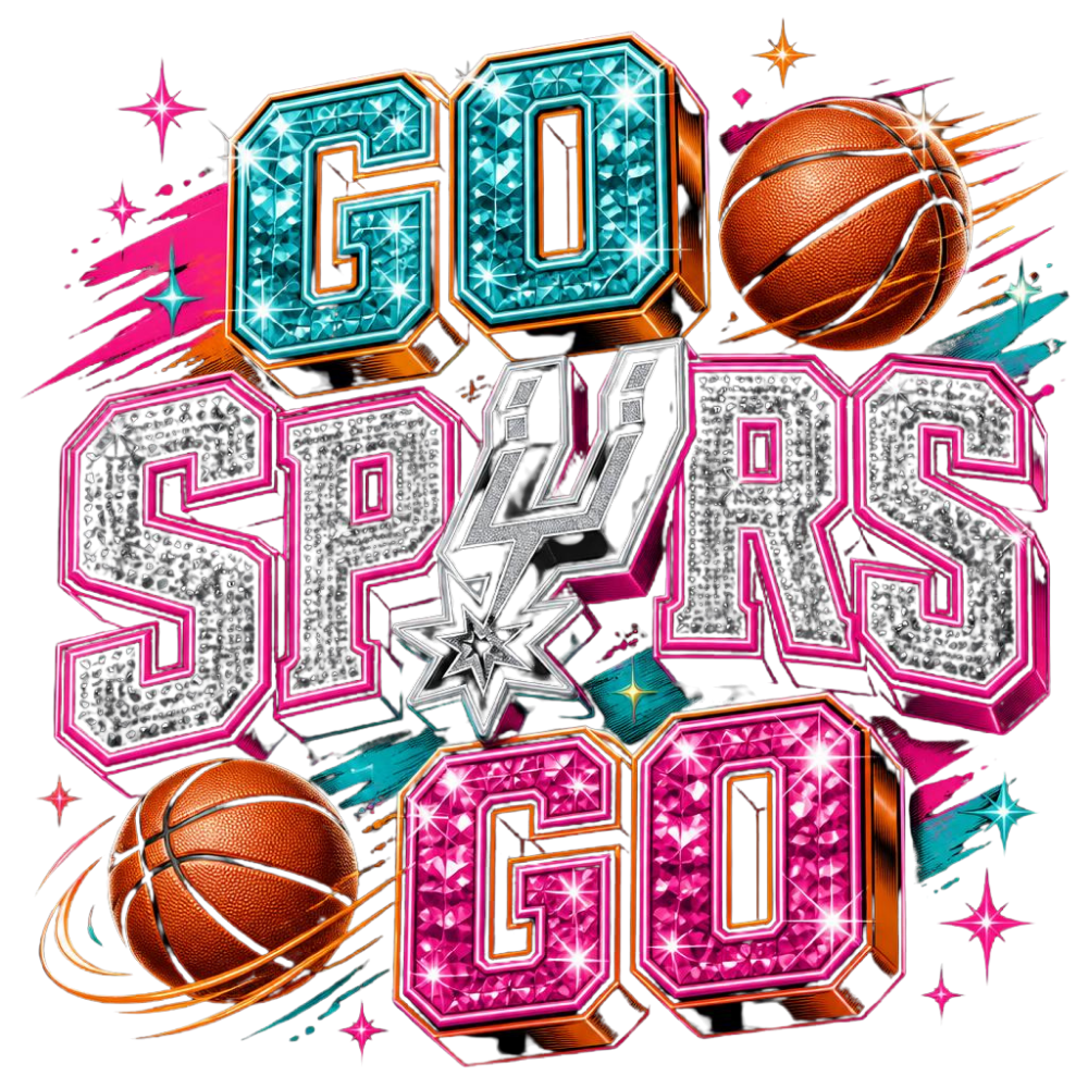 DTF TRANSFER- GO SPURS