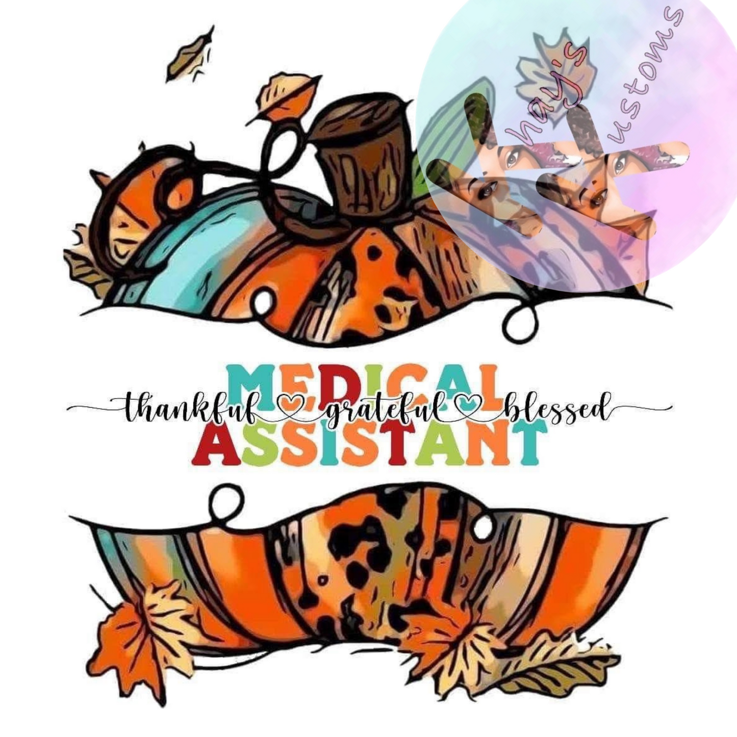 DTF TRANSFER- THANKFUL MA
