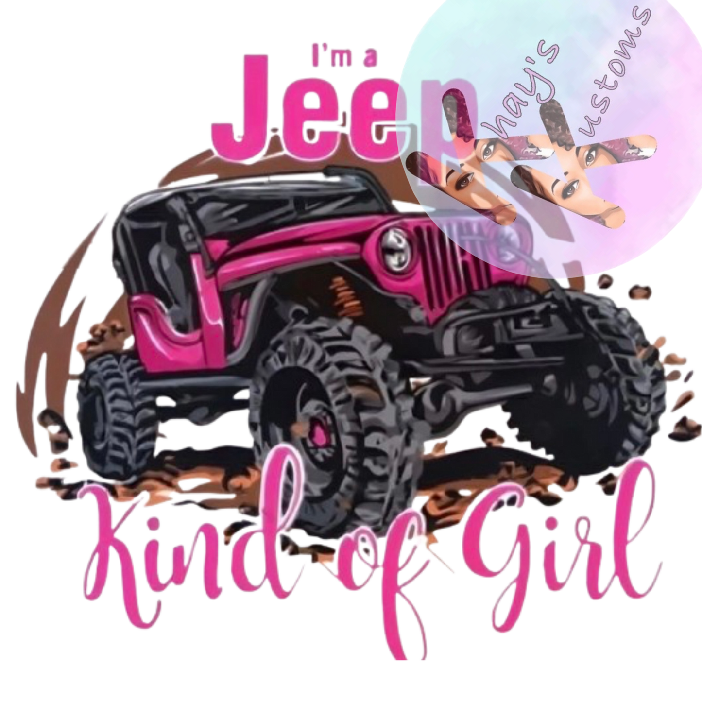 DTF TRANSFER- JEEP KIND OF GIRL