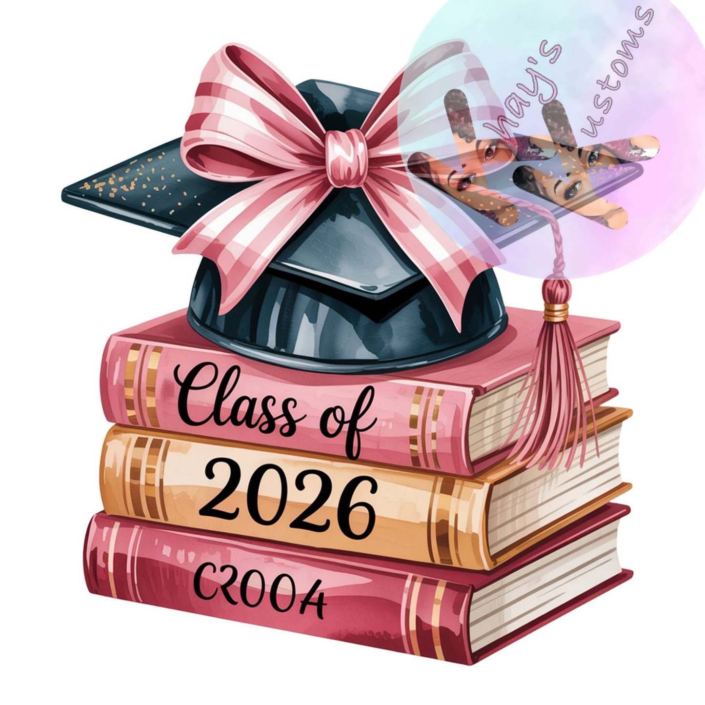 DTF TRANSFER- CLASS OF 2026 BOOKS