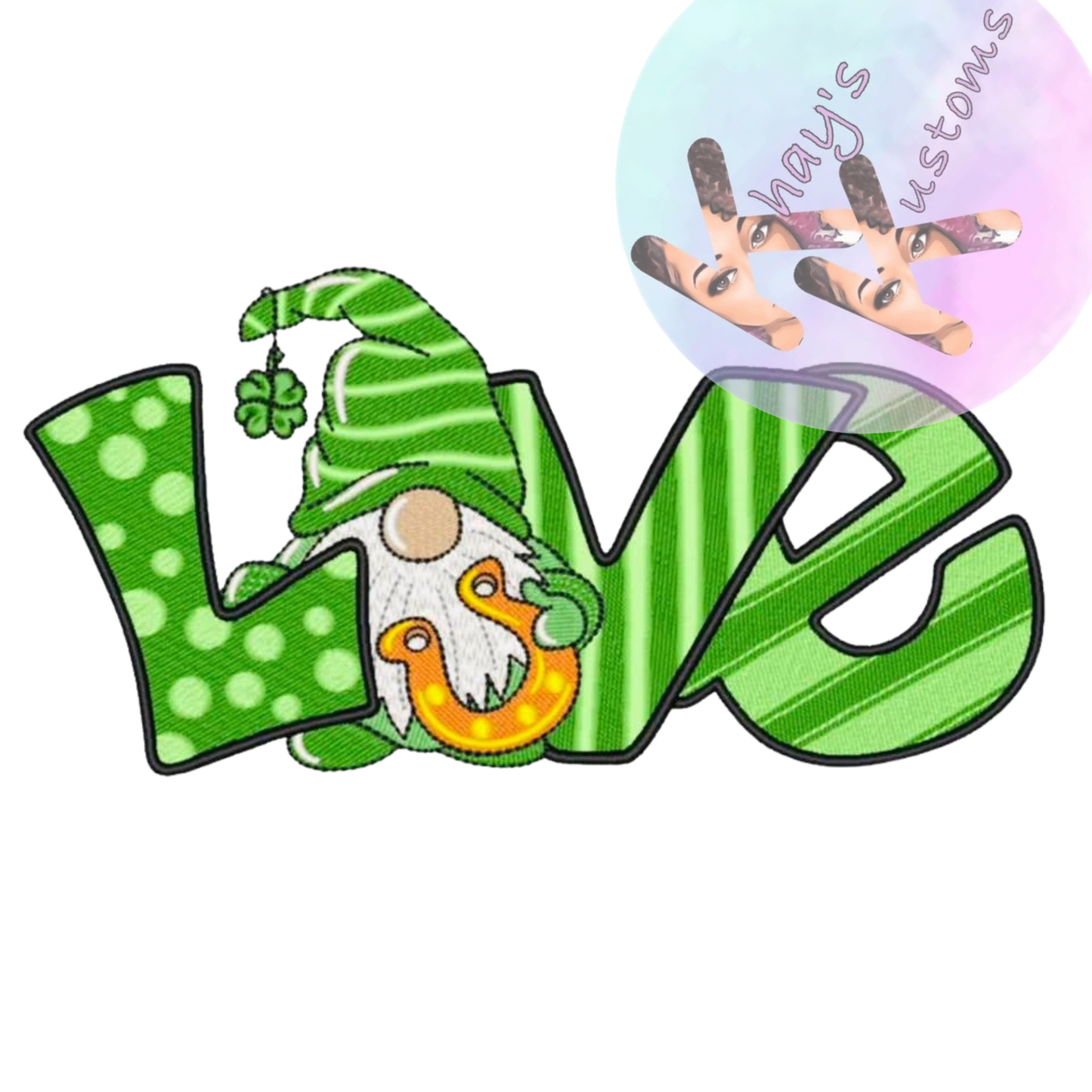 DTF TRANSFER- LOVE ST. PAT