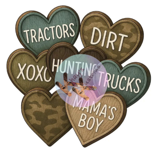 DTF Transfer-Mamas Boy