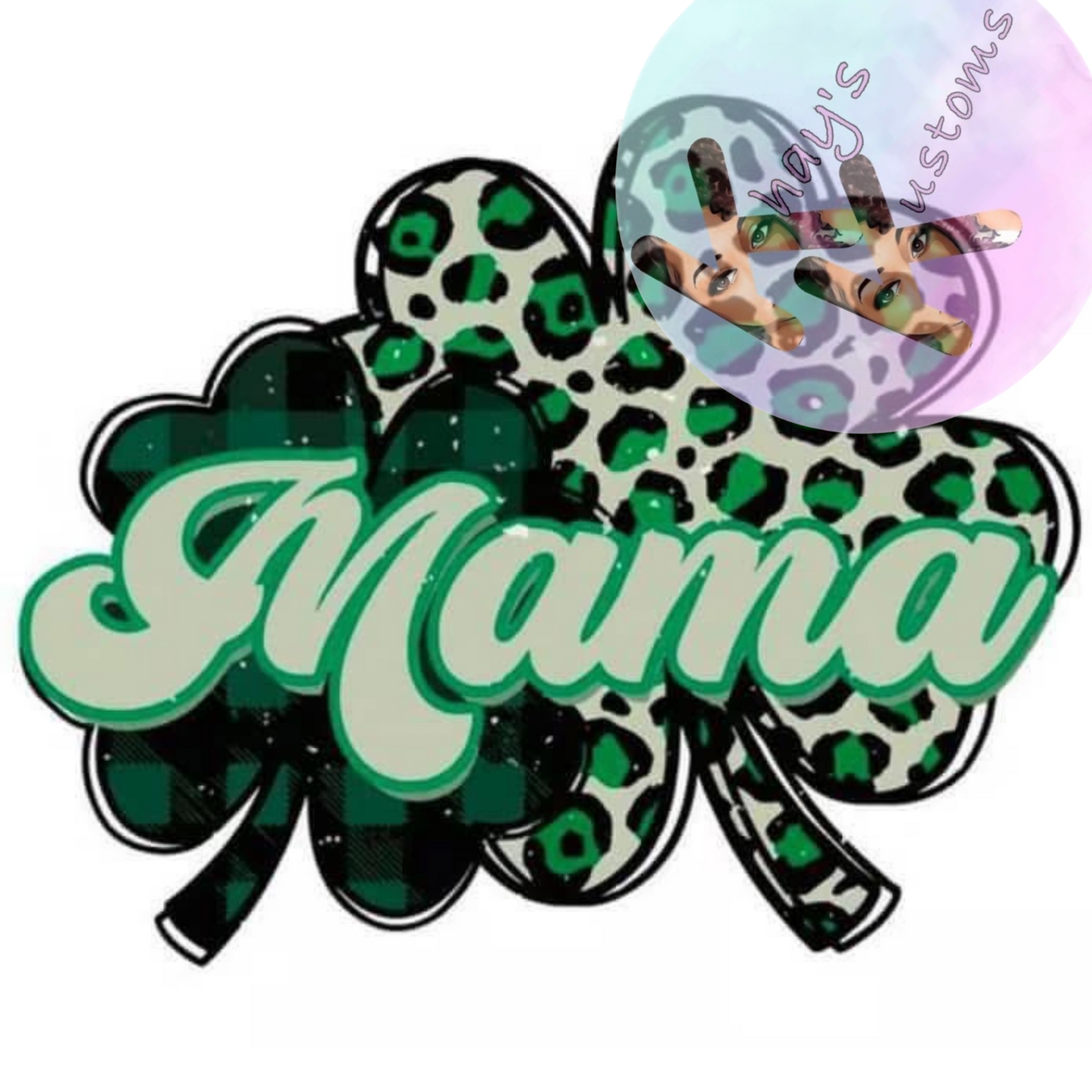 DTF TRANSFER- MAMA CLOVER