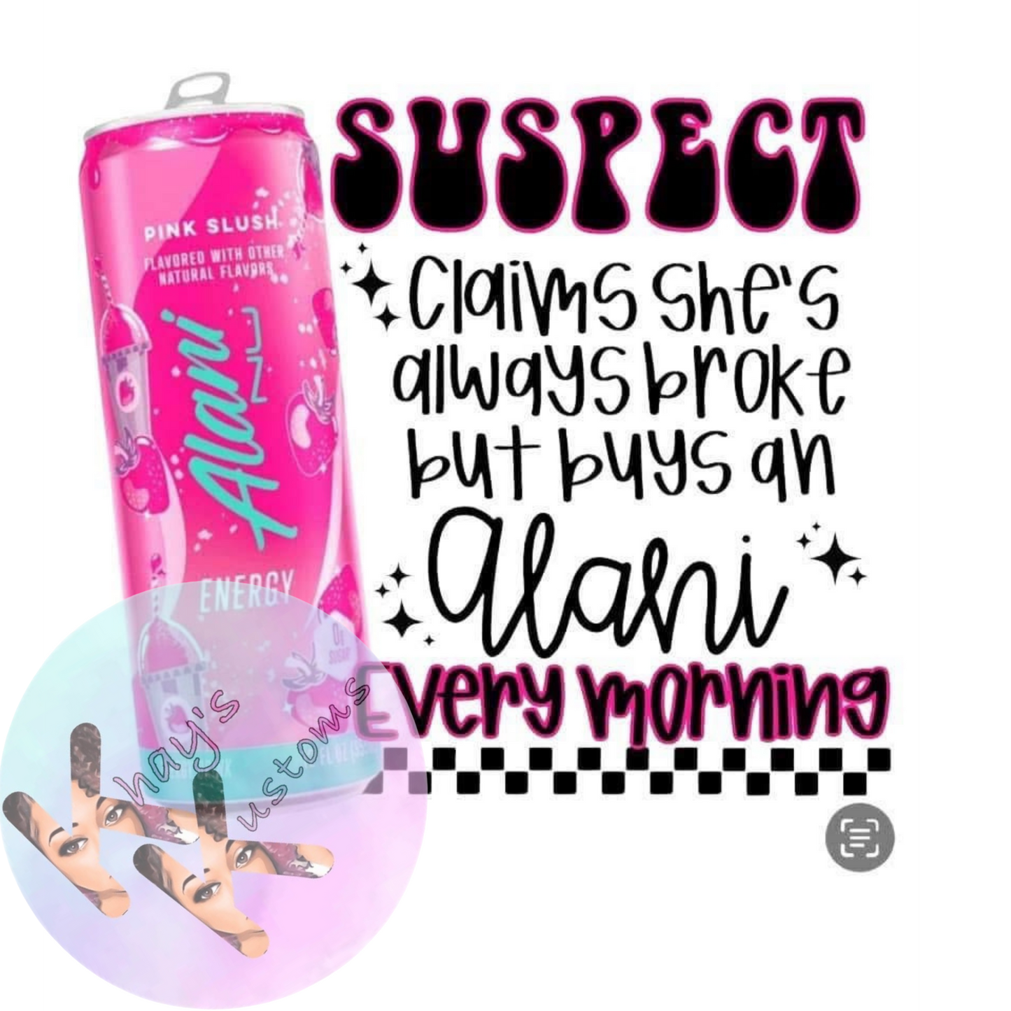 DTF TRANSFER- ALANI SUSPECT