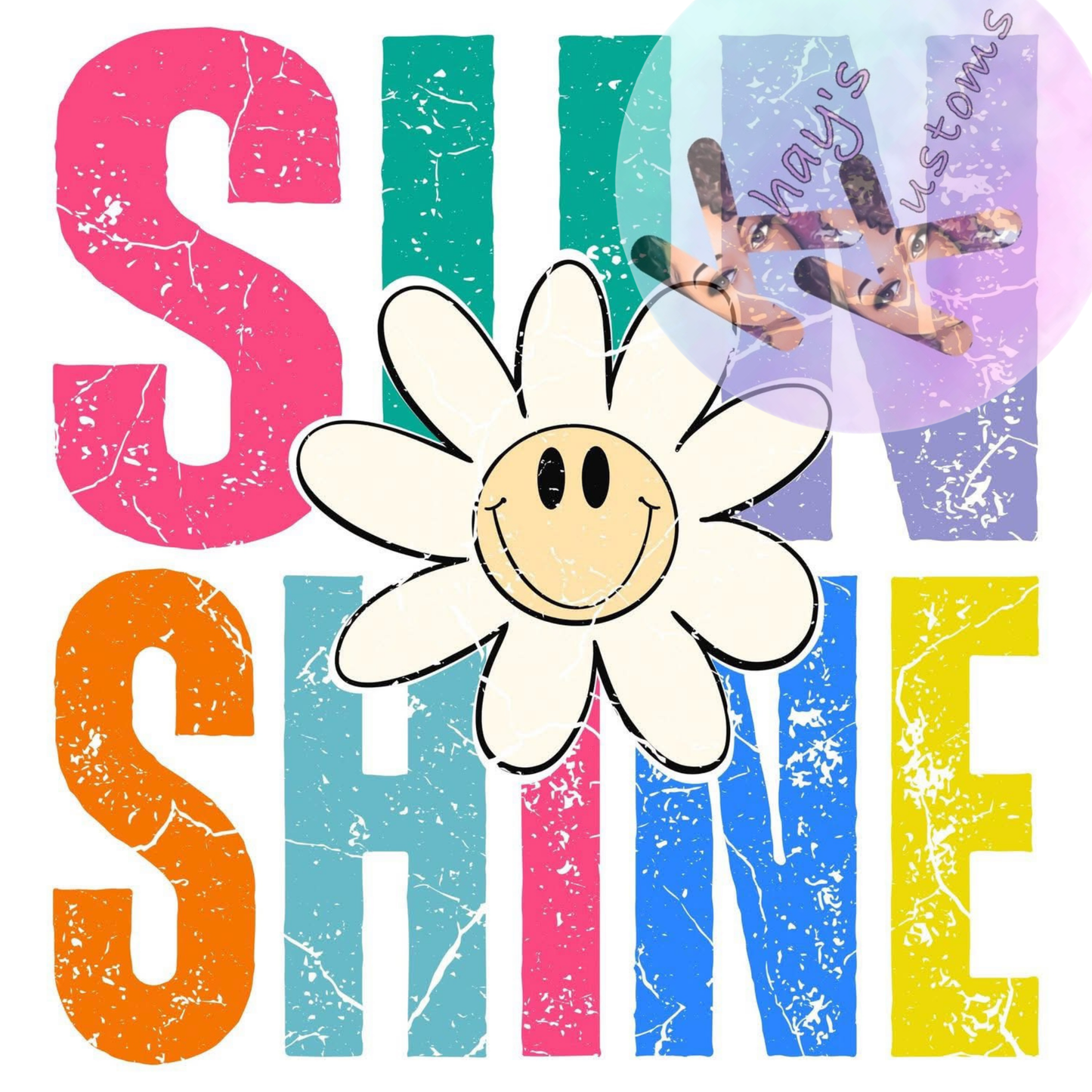 DTF TRANSFER- SUN SHINE