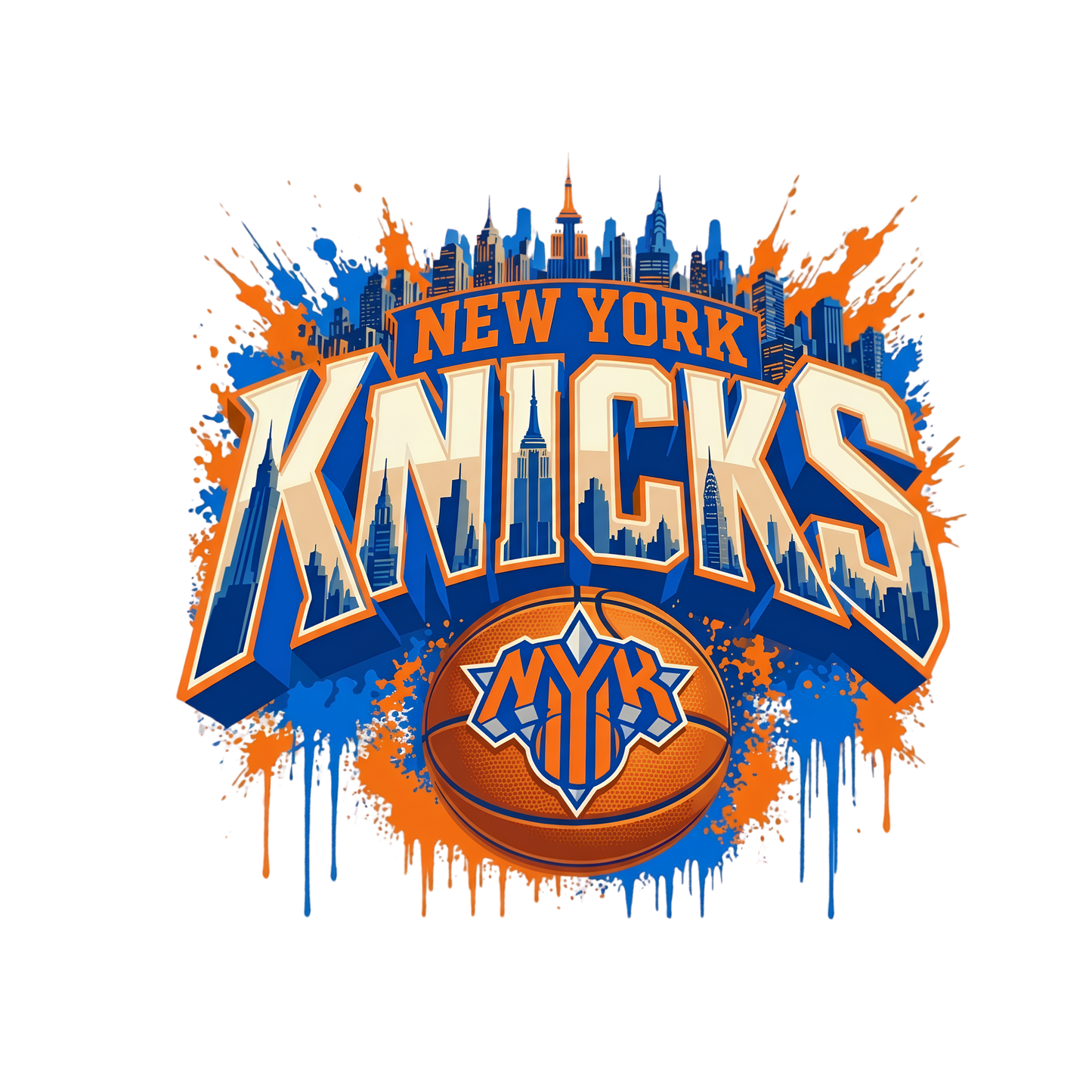 DTF TRANSFER- KNICKS2.50