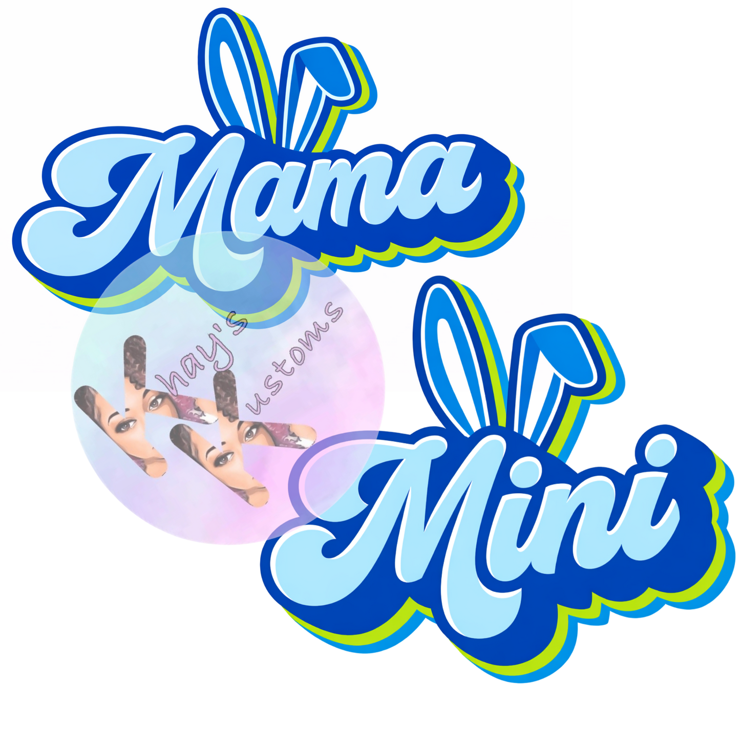 DTF TRANSFER- MAMA AND MIMI EASTER