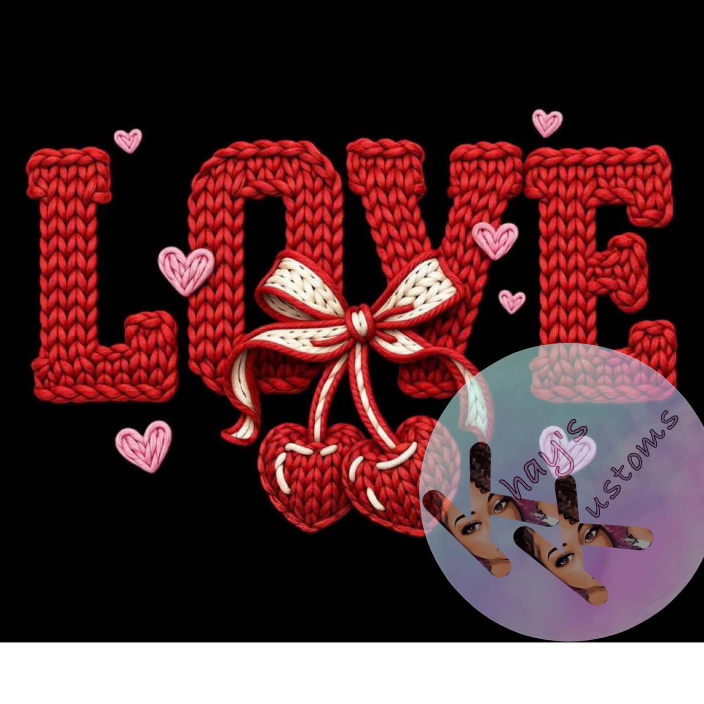 DTF TRANSFER- LOVE CHERRY