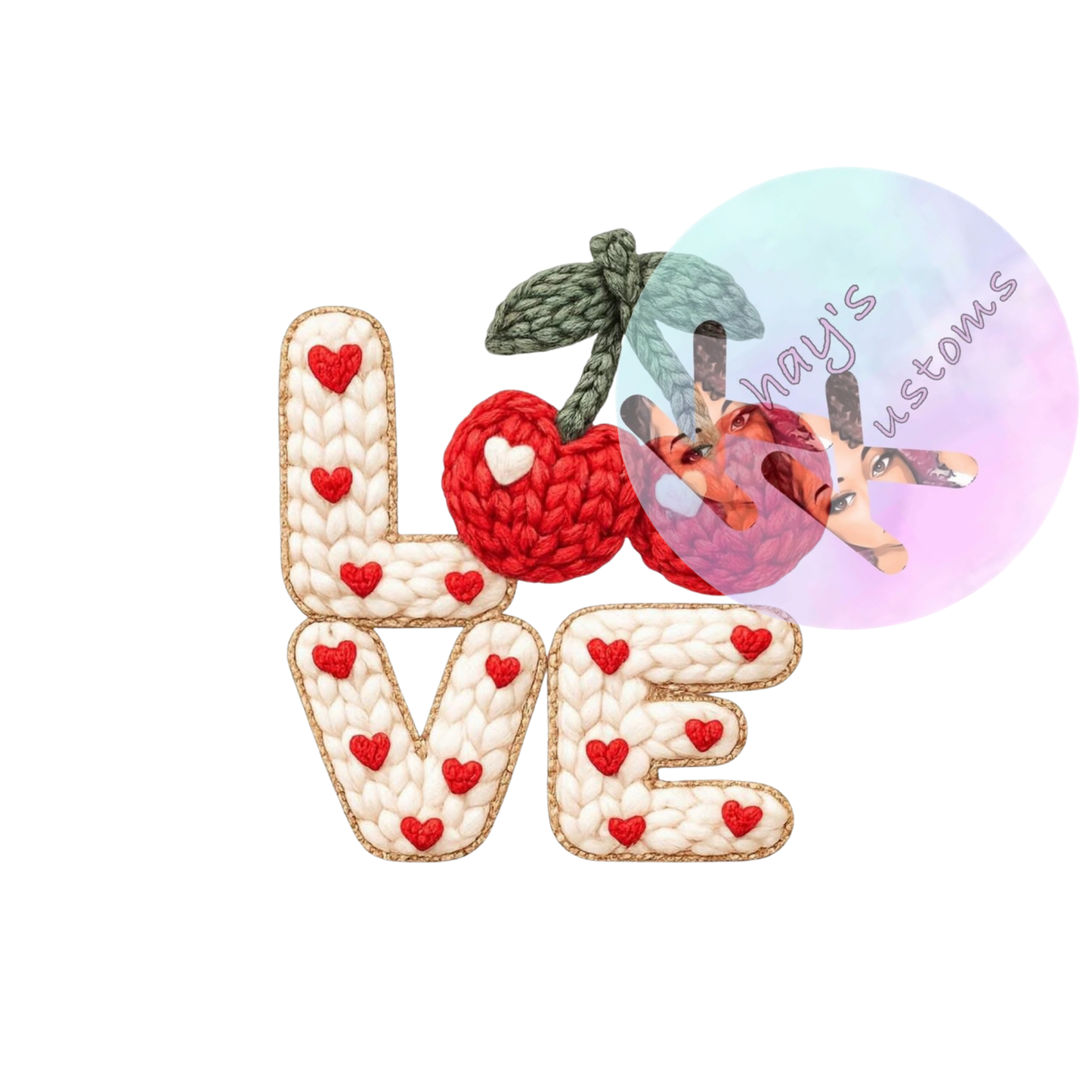 DTF TRANSFER- LOVE HEARTS