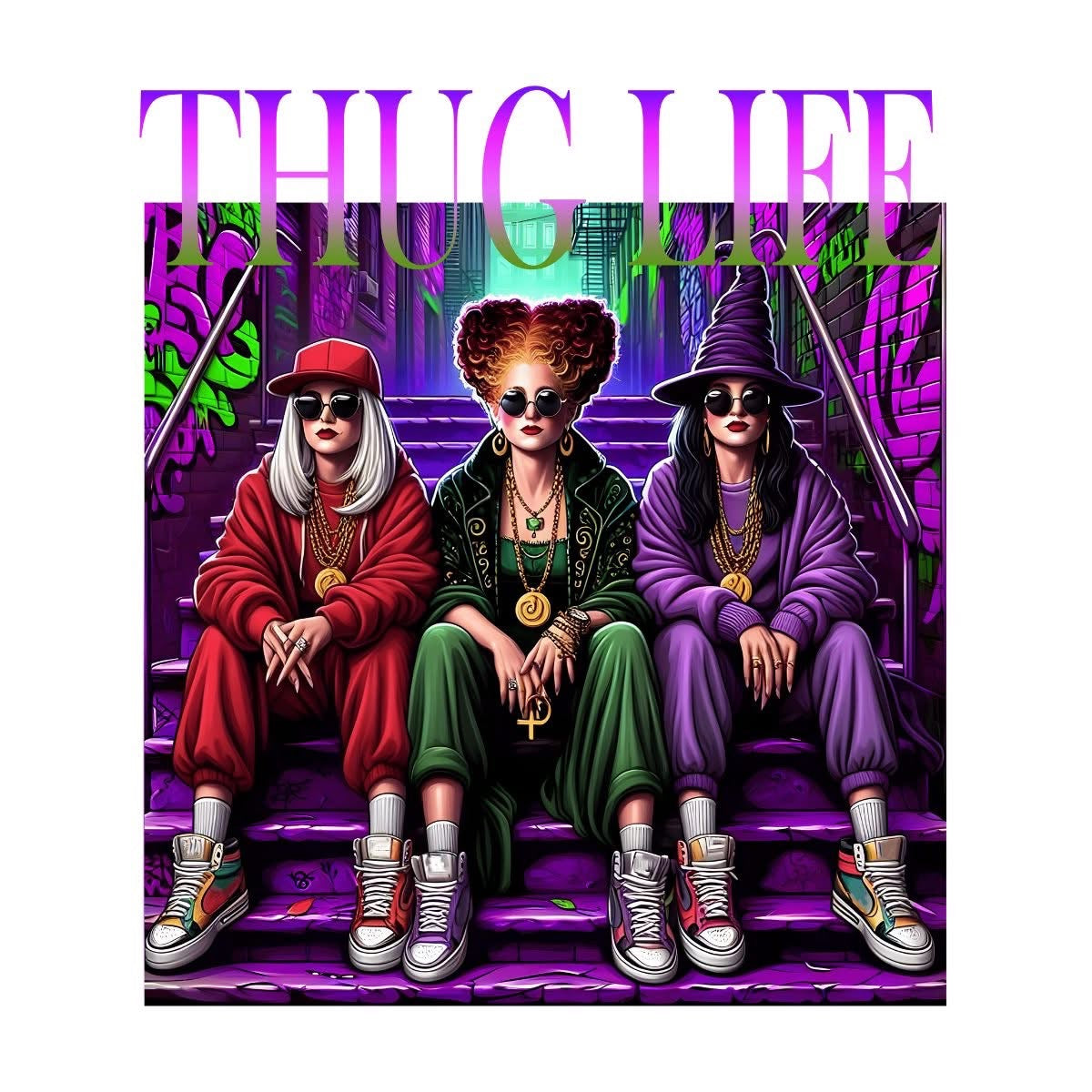 DTF TRANSFER-THUG LIFE