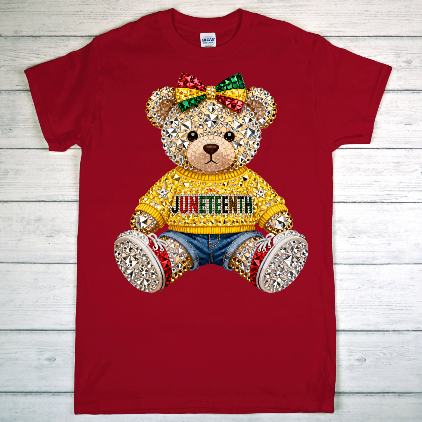 Juneteenth Teddy Bear T-shirt