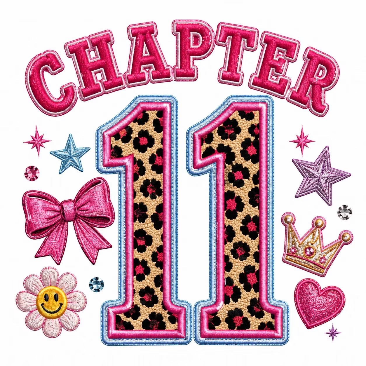 DTF TRANSFER- CHAPTER GIRLS