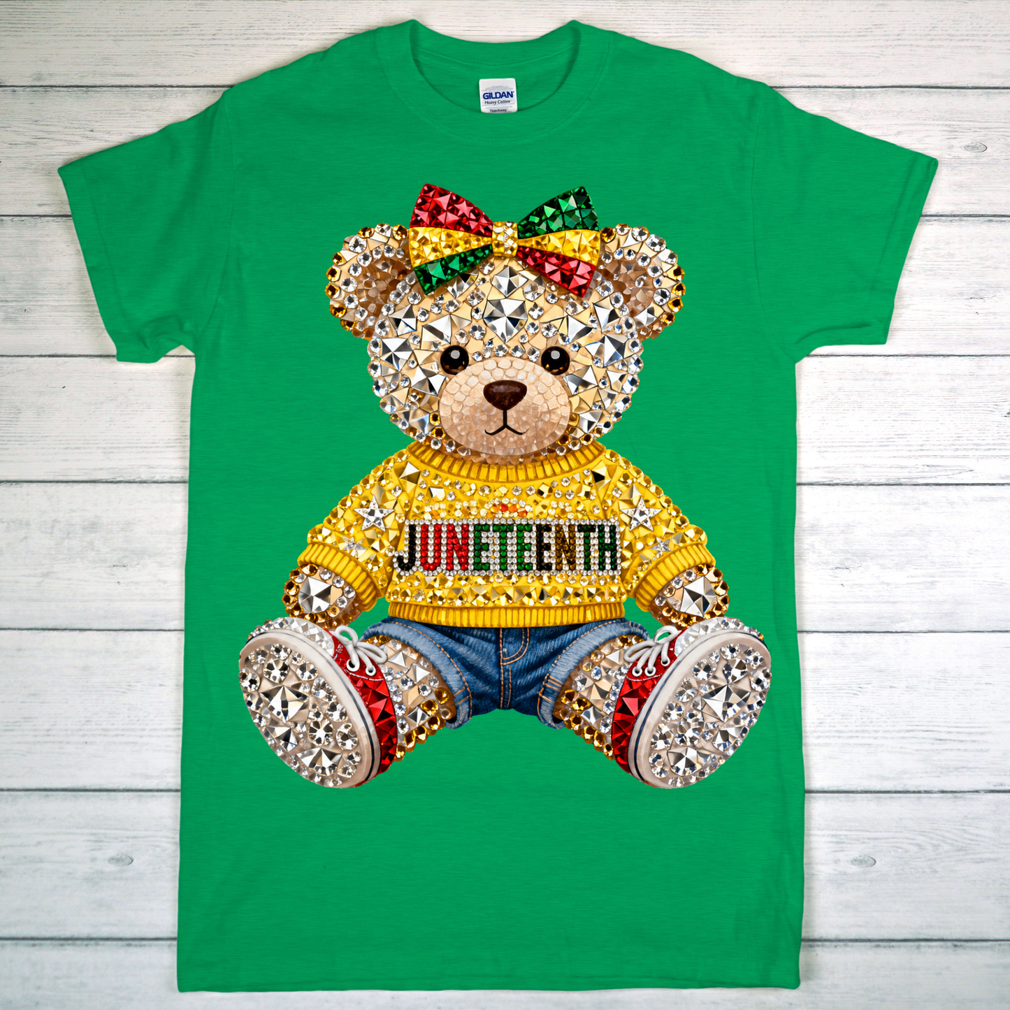 Juneteenth Teddy Bear T-shirt