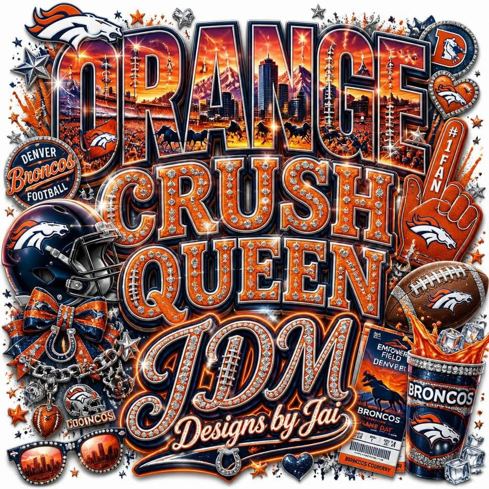 DTF TRANSFER-GAME DAY BRONCOS