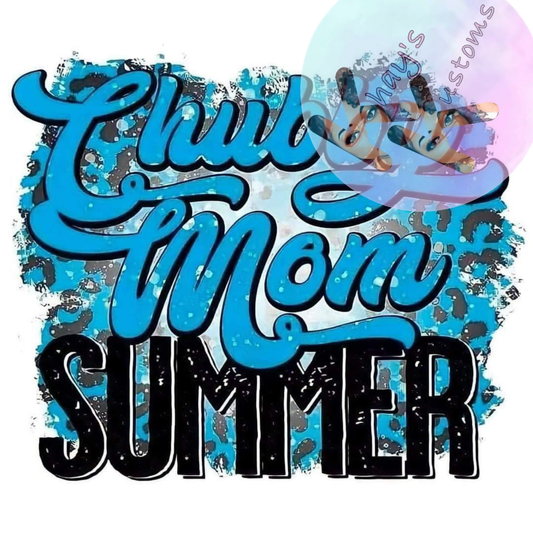 DTF TRANSFER- CHUBBY MOM SUMMER