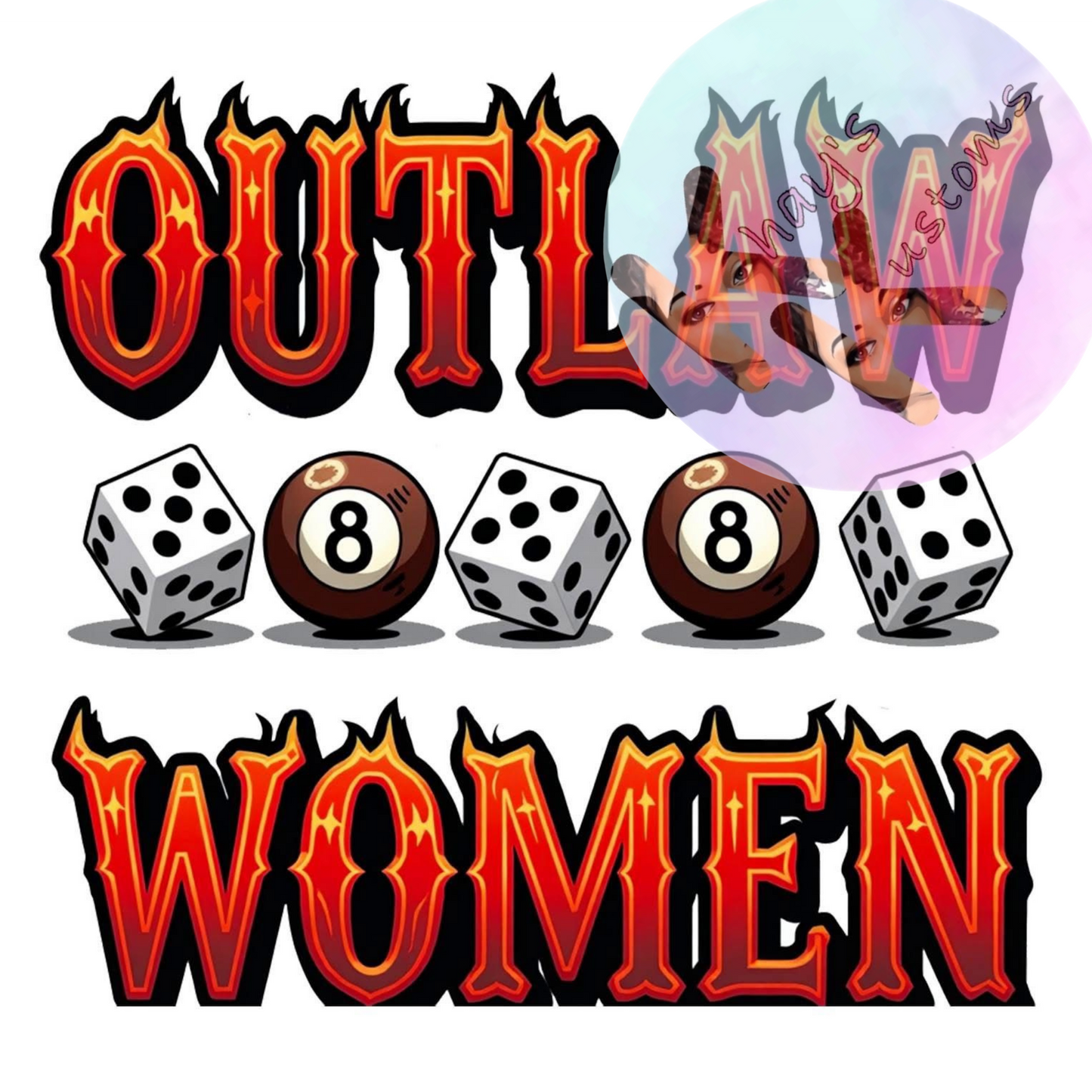 DTF TRANSFER- OUTLAW WOMEN