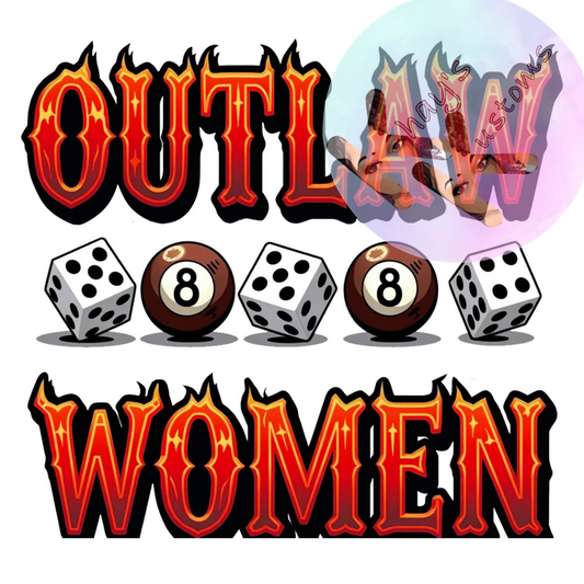 DTF TRANSFER- OUTLAW WOMEN
