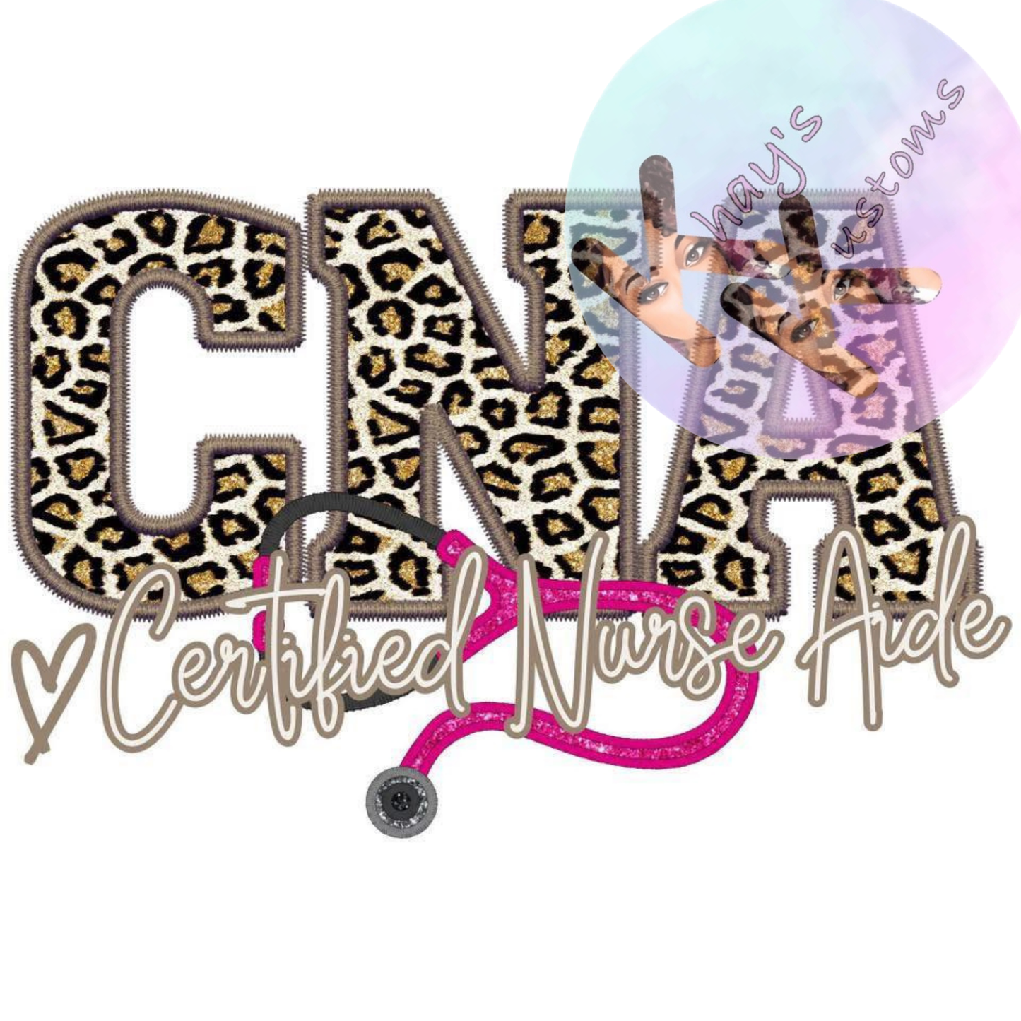 DTF TRANSFER- LEOPARD CNA