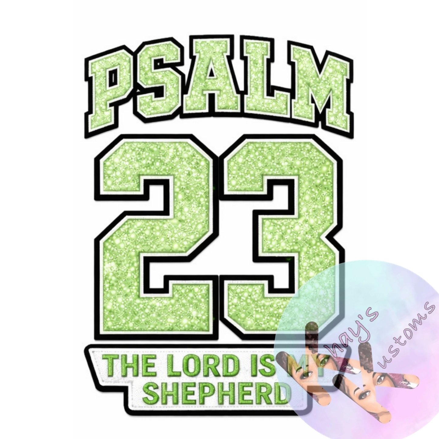 DTF TRANSFER- PSALM 23