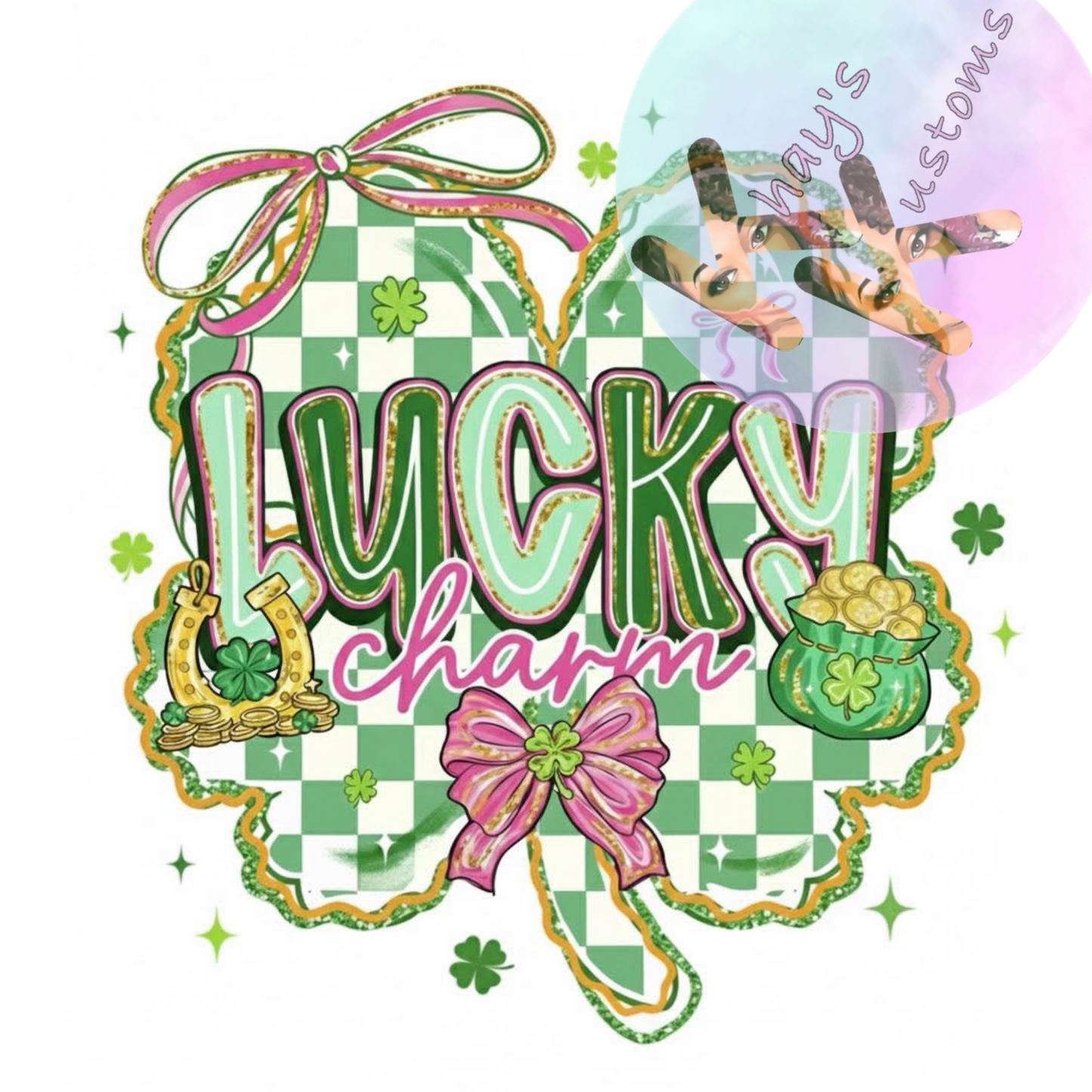 DTF TRANSFER- LUCKY CHARM