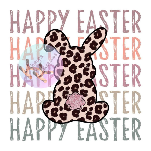 DTF Transfer-Bunny Easter
