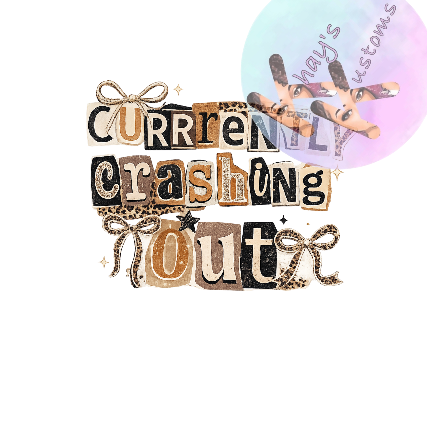 DTF TRANSFER- CURENTLY CRASHING OUT