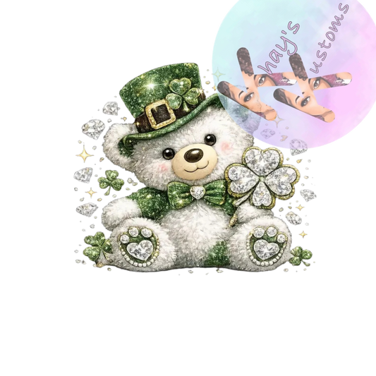 DTF TRANSFER- ST.PAT BEAR