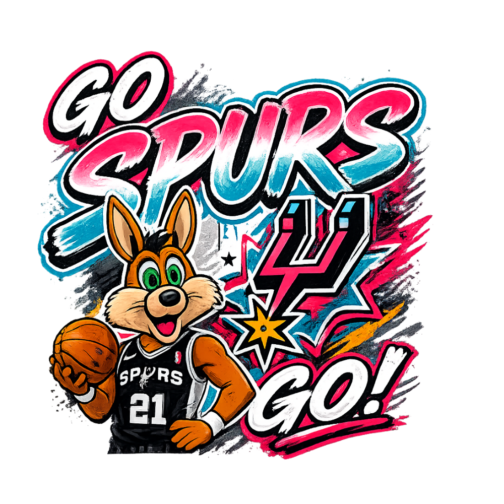 DTF TRANSFER- GO SPURS
