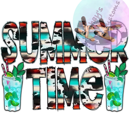 DTF TRANSFER- SUMMERTIME DRINKS