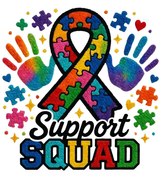 DTF TRANSFER-SUPPORT SQUAD