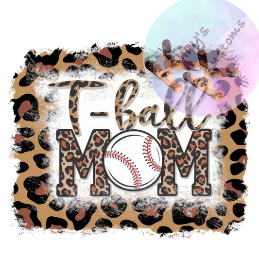 DTF TRANSFER- TBALL MOM