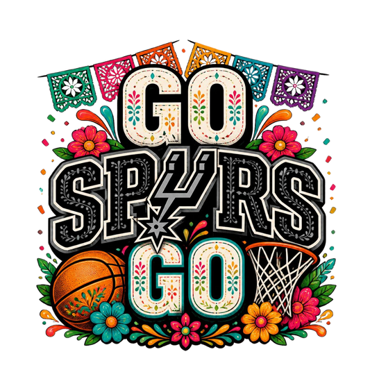 DTF TRANSFER-GO SPURS