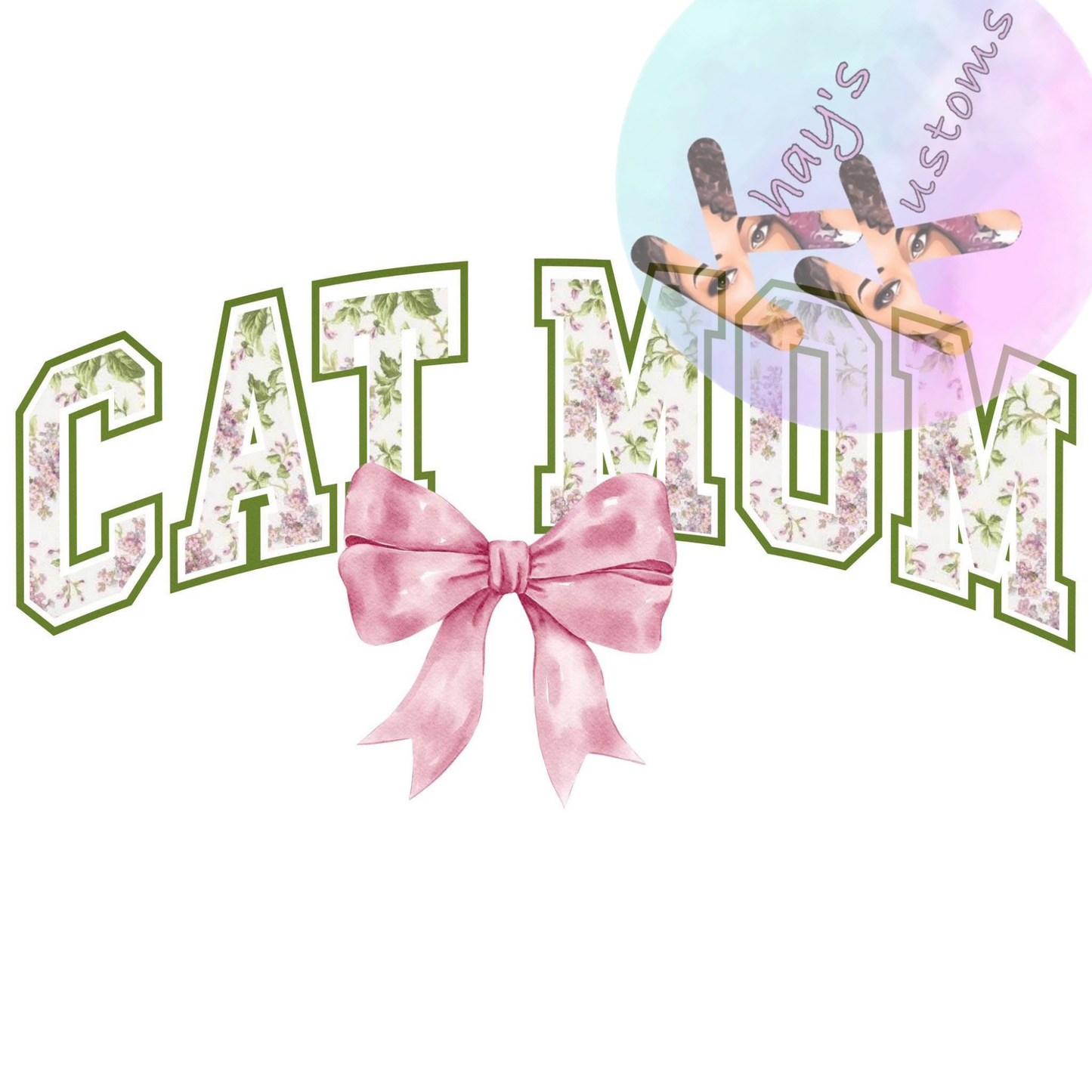 DTF TRANSFER- CAT MOM