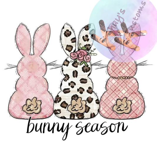 DTF TRANSFER- BUNNY SEASON