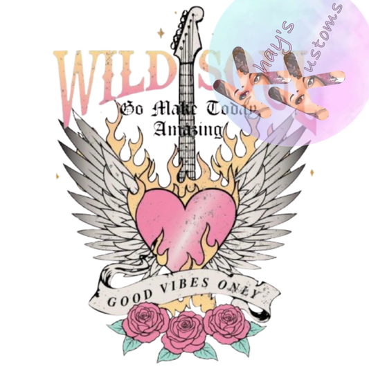 DTF TRANSFER- WILD SOUL