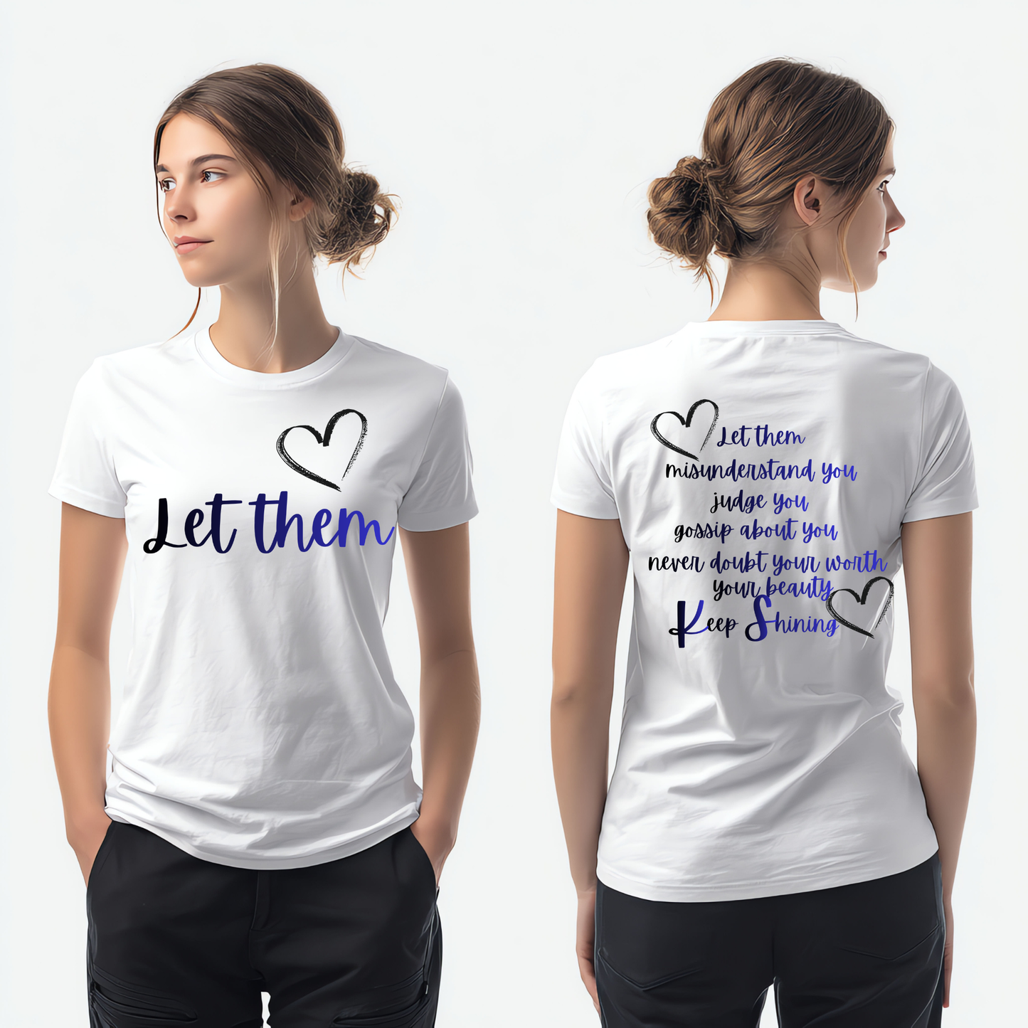 DTF TRANSFER- LET THEM
