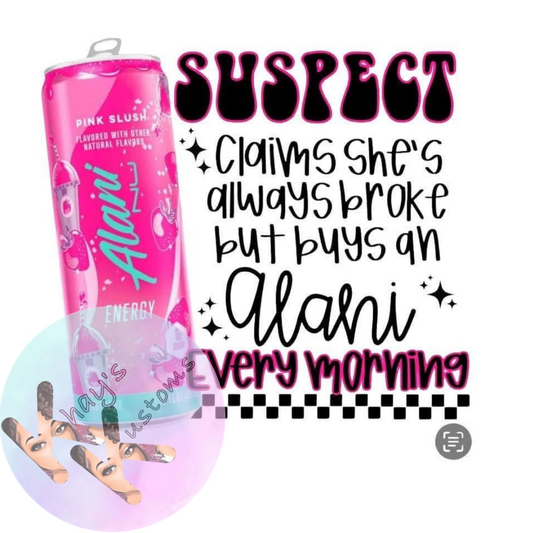 DTF TRANSFER- ALANI SUSPECT