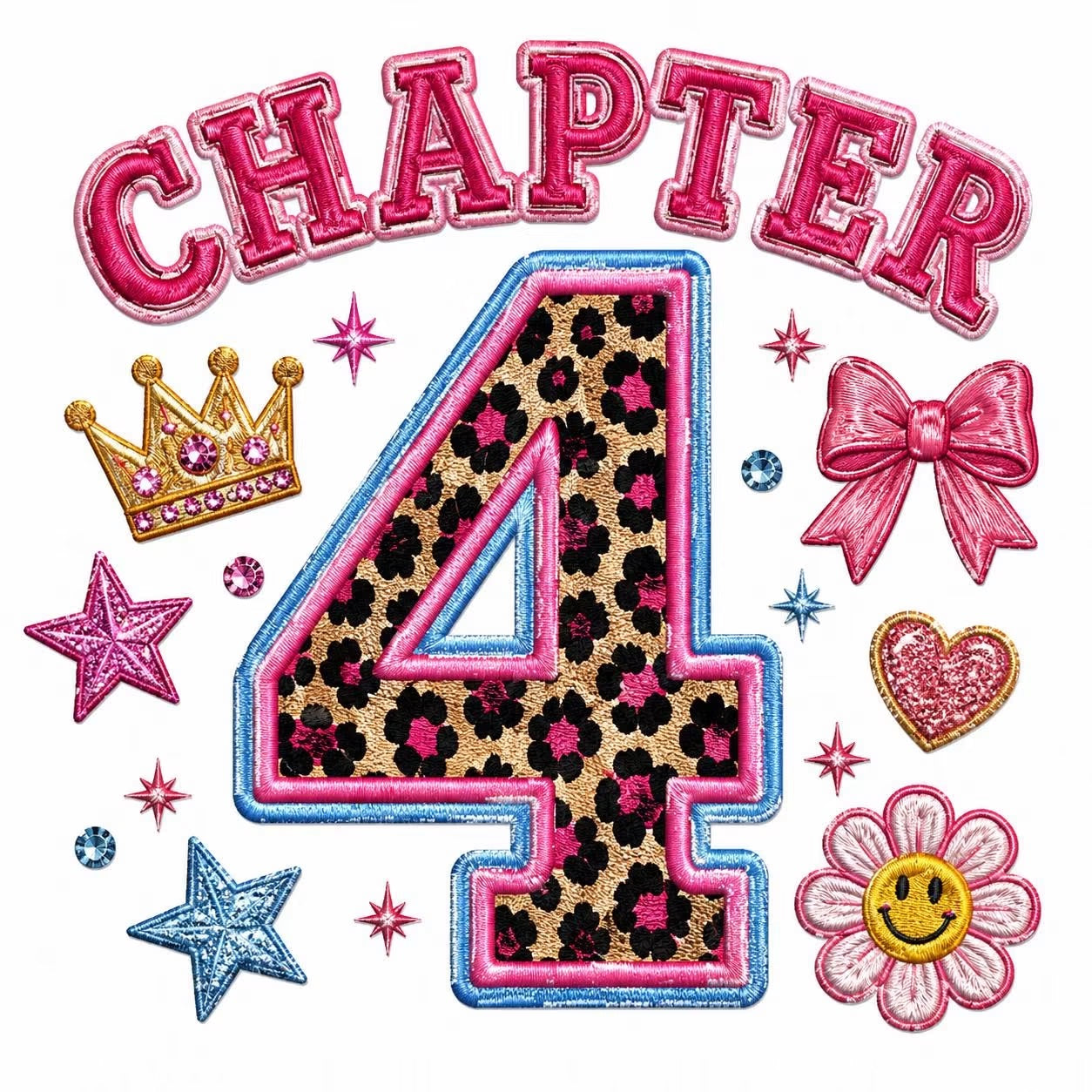 DTF TRANSFER- CHAPTER GIRLS