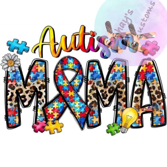 DTF TRANSFER- AUTISM MOM