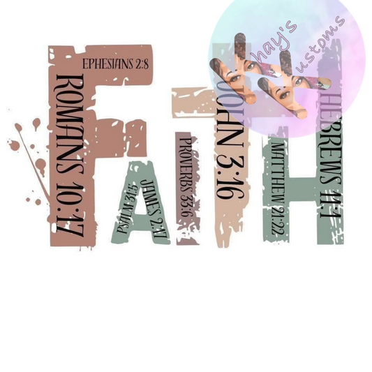 DTF TRANSFER- FAITH