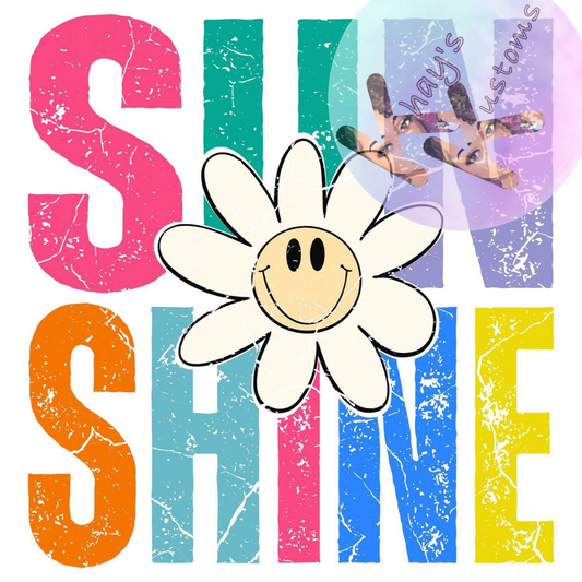 DTF TRANSFER- SUN SHINE