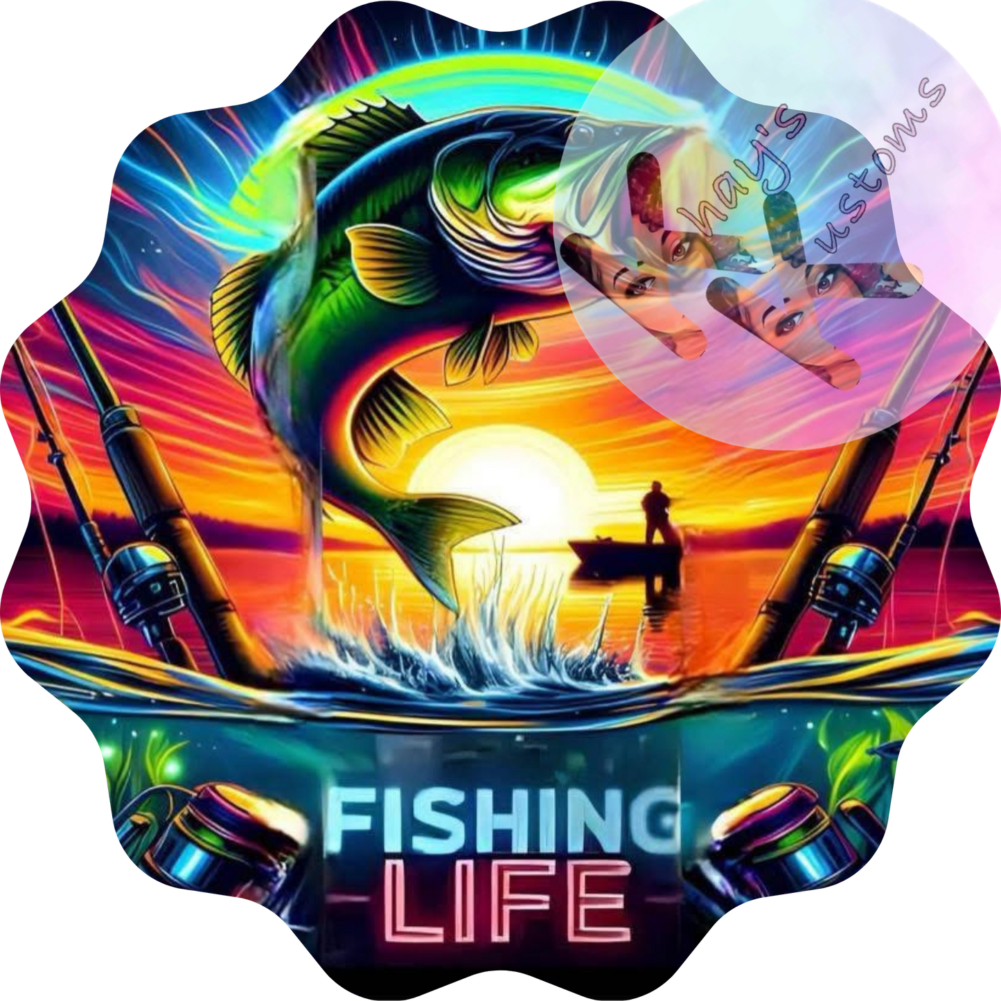 DTFR TRANSFER- FISHING LIFE
