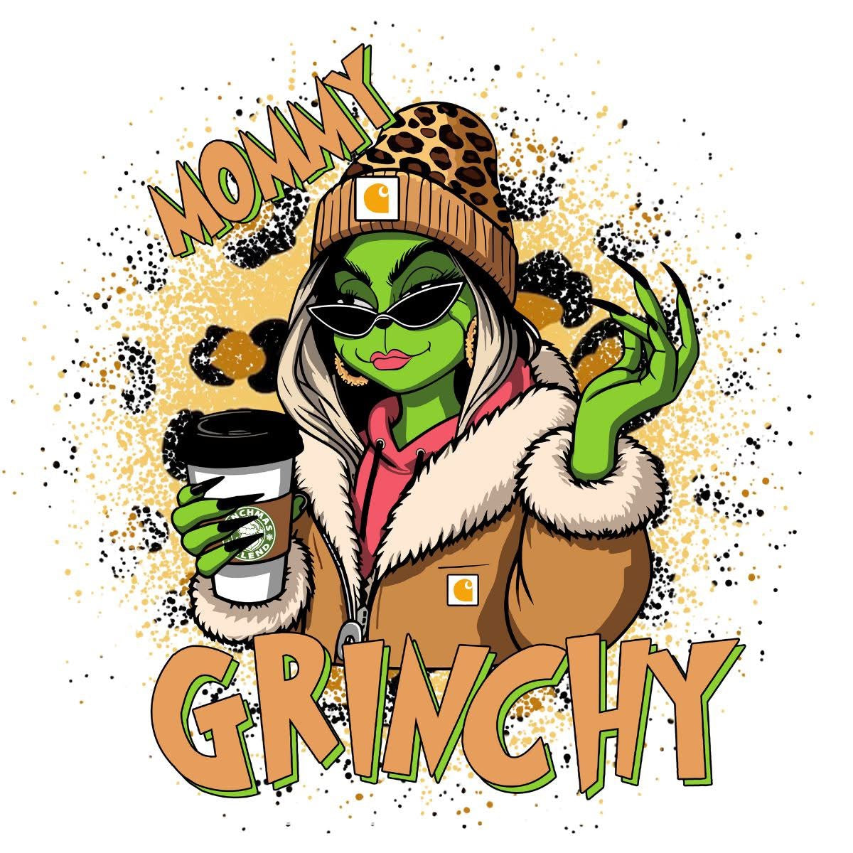 DTF TRANSFER-GRINCH FAM