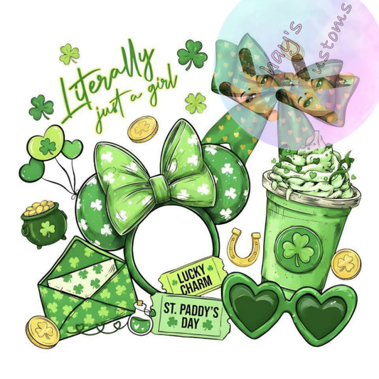 LITTERAKKY JUST A GIRL ST PATS