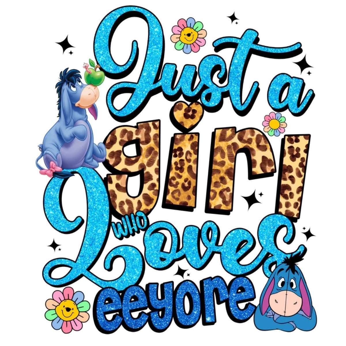 DTF TRANSFER-JUST A GIRL