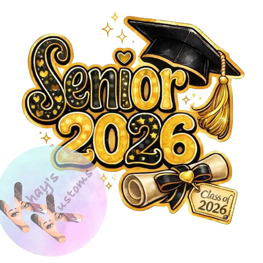 DTF TRANSFR-SENIOR GOLD