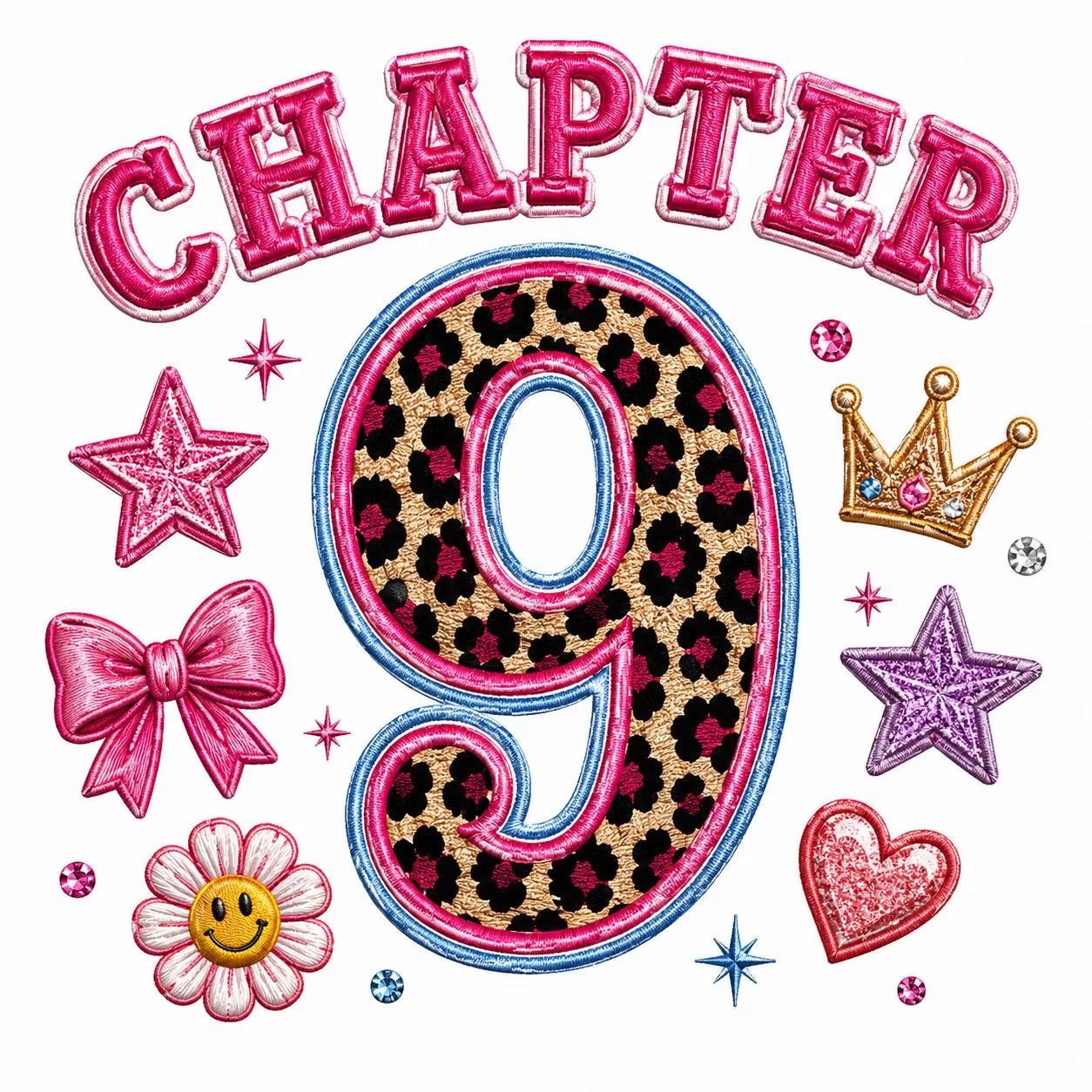 DTF TRANSFER- CHAPTER GIRLS