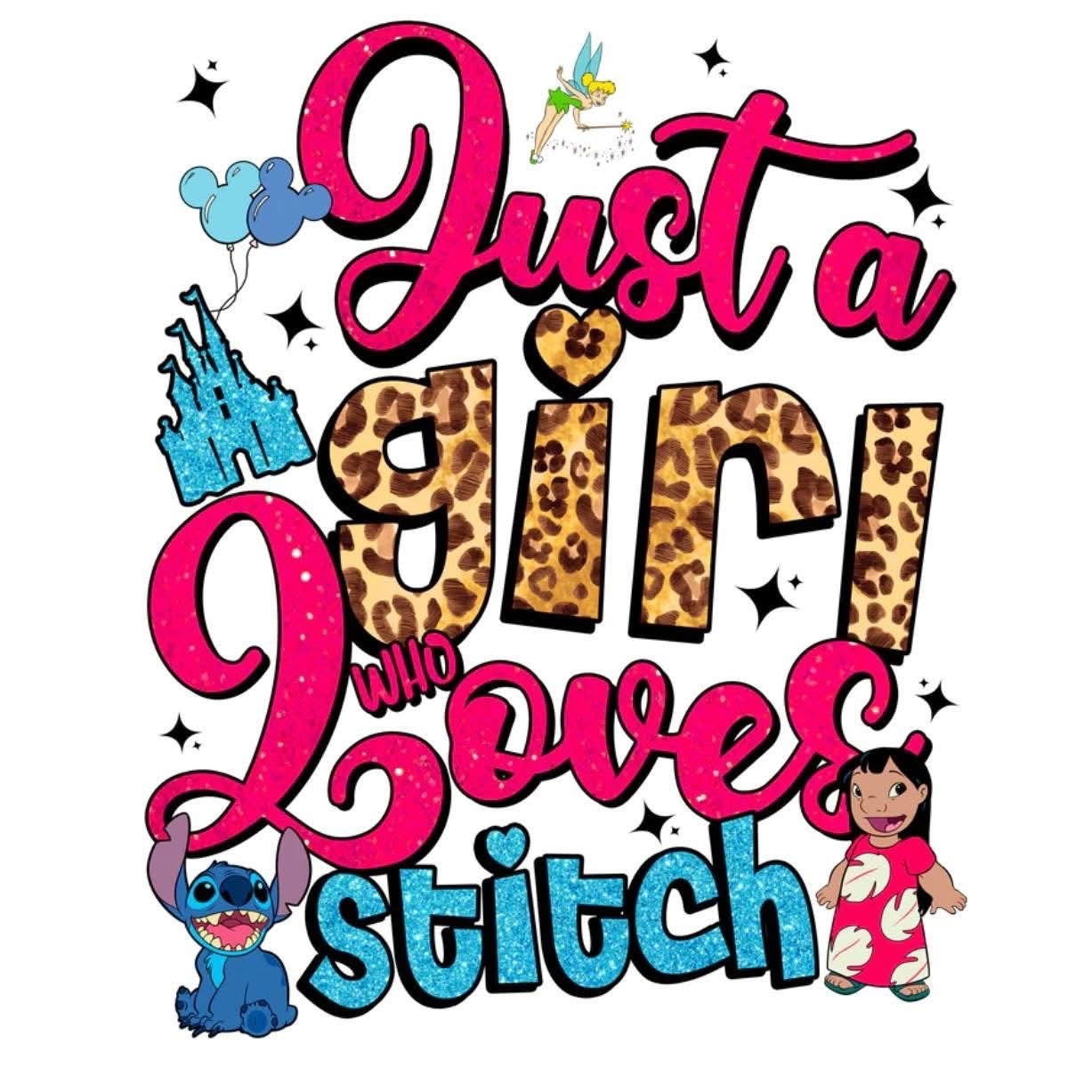 DTF TRANSFER-JUST A GIRL