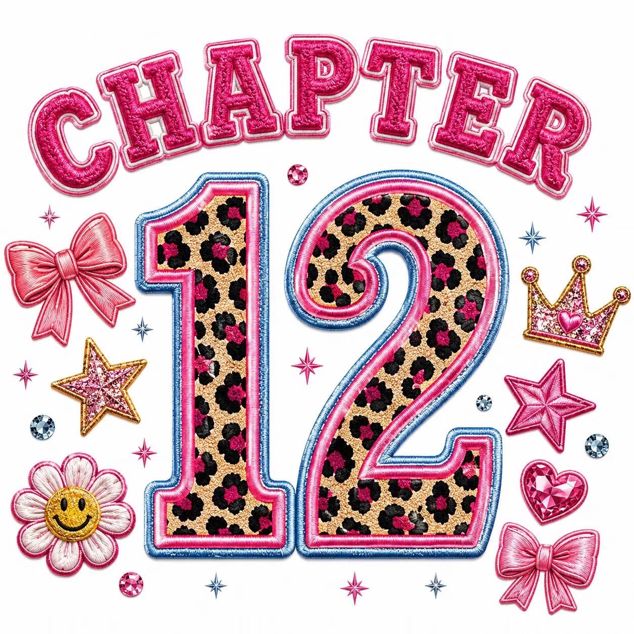 DTF TRANSFER- CHAPTER GIRLS